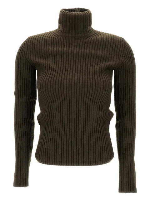 Max Mara ribbed turtleneck sweater - Green - zdjęcie produktu nr 1