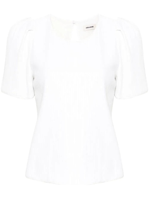 Zadig&Voltaire Tchao sequinned T-shirt - White - zdjęcie produktu nr 1