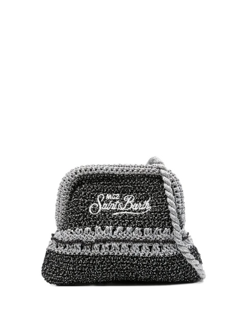 MC2 Saint Barth crochet clutch bag - Black - zdjęcie produktu nr 1