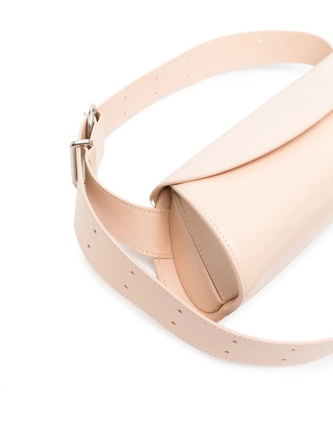 Jil Sander Cannolo leather shoulder bag - Pink - zdjęcie produktu nr 2