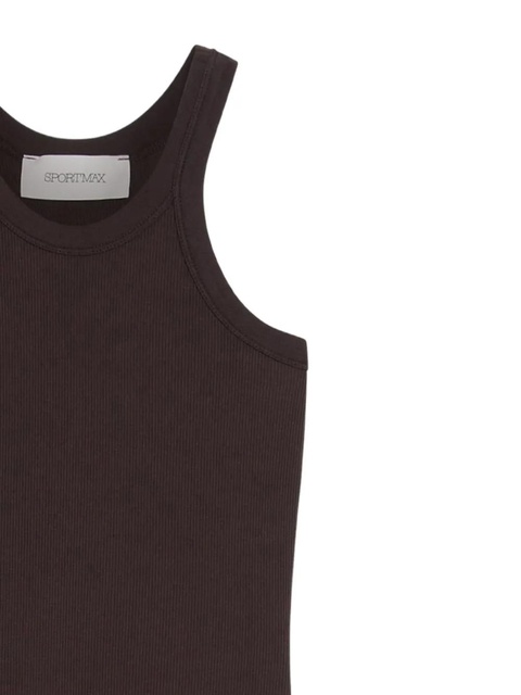 Max Mara Caccia ribbed top - Brown - zdjęcie produktu nr 2