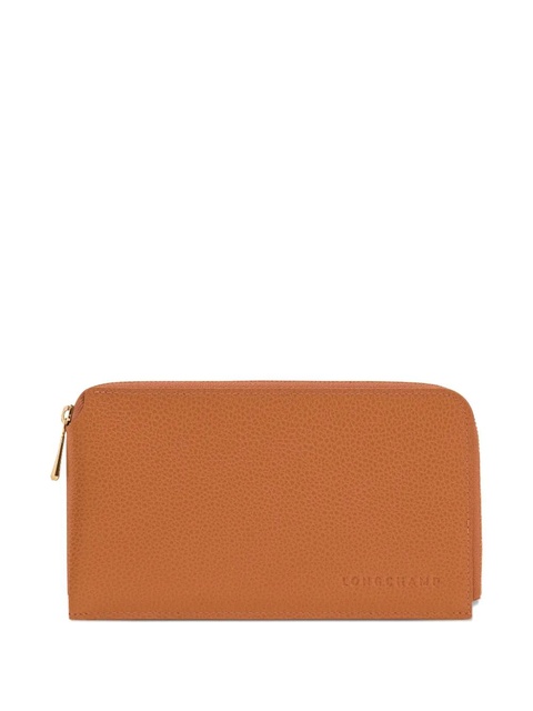 Longchamp Le Foulonné zip pouch - Orange - zdjęcie produktu nr 2