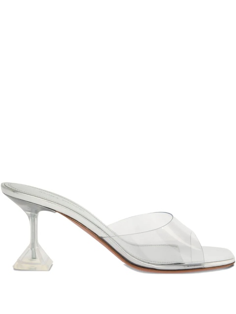 Amina Muaddi 70mm Lupita sandals - White - zdjęcie produktu nr 1