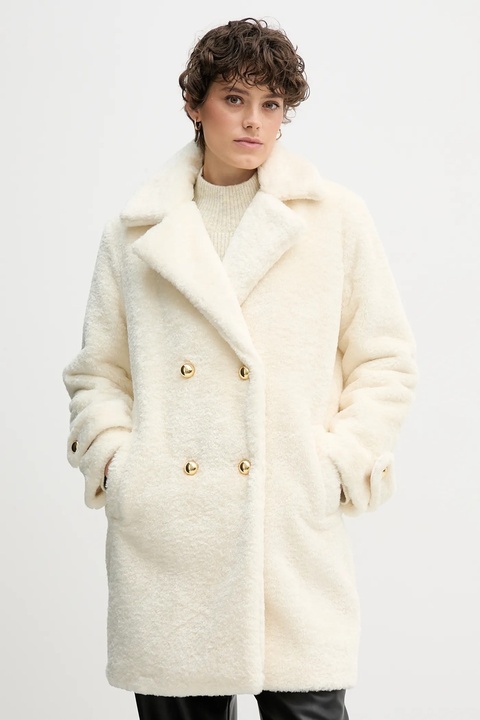 Gaudi płaszcz kolor beżowy 521FD39001 - zdjęcie produktu nr 1