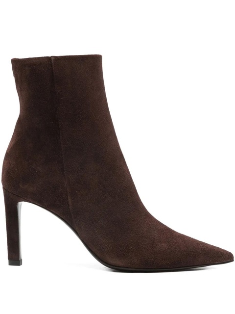 Jimmy Choo 90mm Franki suede boots - Brown - zdjęcie produktu nr 1