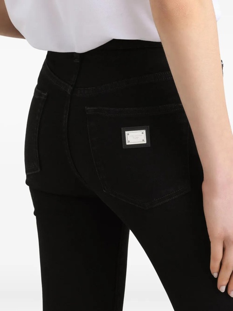Dolce & Gabbana high-rise jeans - Black - zdjęcie produktu nr 2