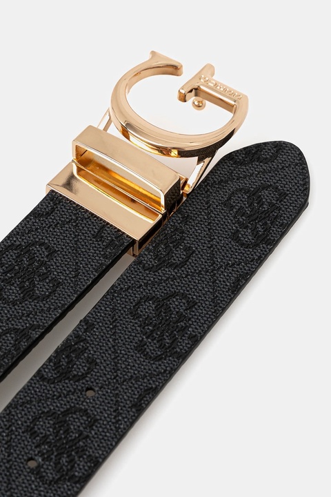 Guess pasek dwustronny CALISTA damski kolor szary BW9266 P5330 - zdjęcie produktu nr 2