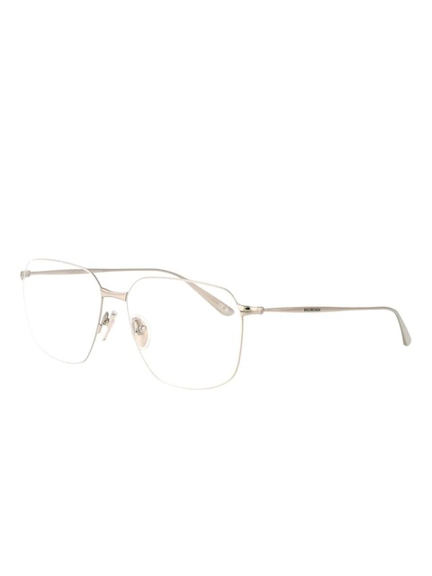 Balenciaga Eyewear square-frame glasses - Silver - zdjęcie produktu nr 2