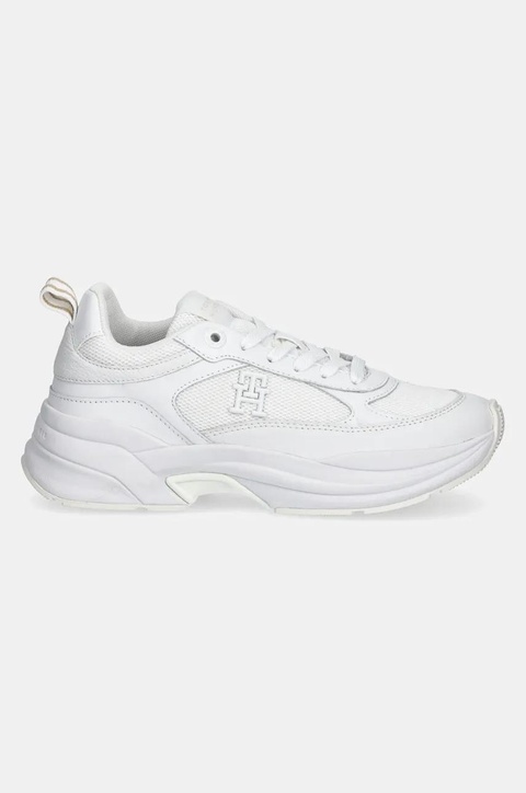Tommy Hilfiger sneakersy TH CHUNKY RUNNER damskie kolor biały FW0FW08474 - zdjęcie produktu nr 2