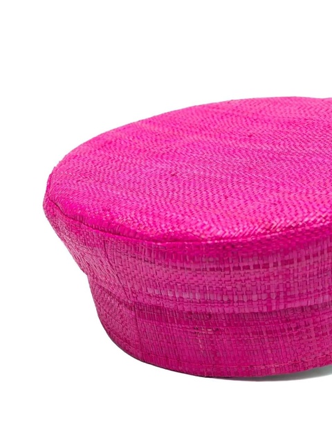 Ruslan Baginskiy embroidered-logo baker boy hat - Pink - zdjęcie produktu nr 2