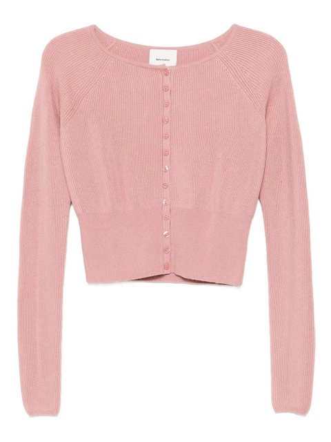Reformation Meadow cardigan - Pink - zdjęcie produktu nr 1