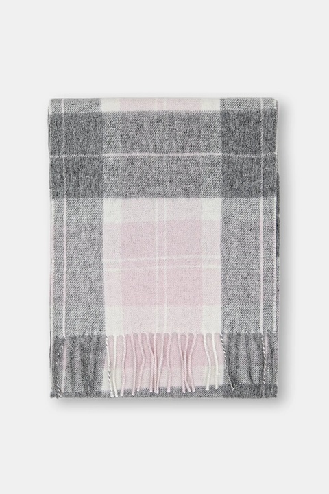 Barbour szalik wełniany kolor multicolor wzorzysty LSC0129 - zdjęcie produktu nr 1