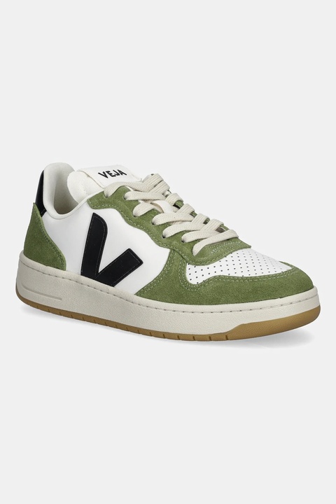 Veja sneakersy V-10 Prime damskie kolor zielony VI0220866A - zdjęcie produktu nr 1