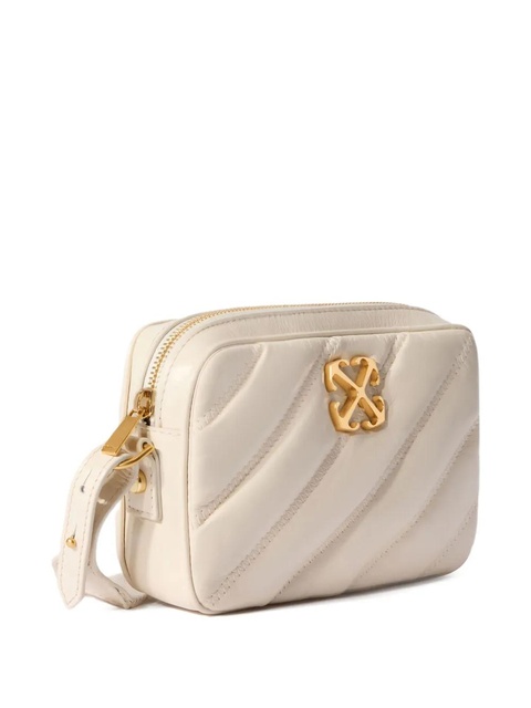 Off-White quilted arrow leather crossbody bag - Neutrals - zdjęcie produktu nr 2
