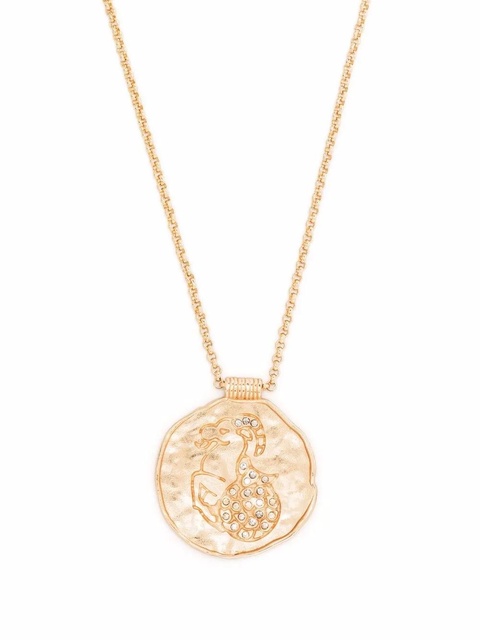 Maje Zodiac medal necklace - Gold - zdjęcie produktu nr 1