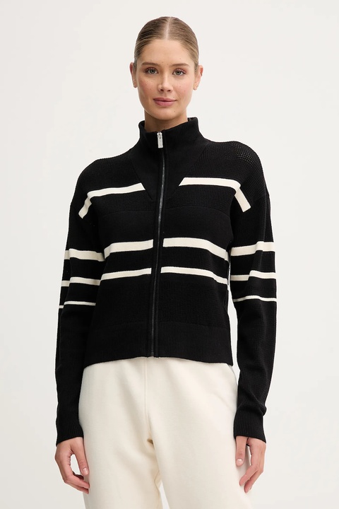 Dkny kardigan damski kolor czarny DP5R0756 - zdjęcie produktu nr 2
