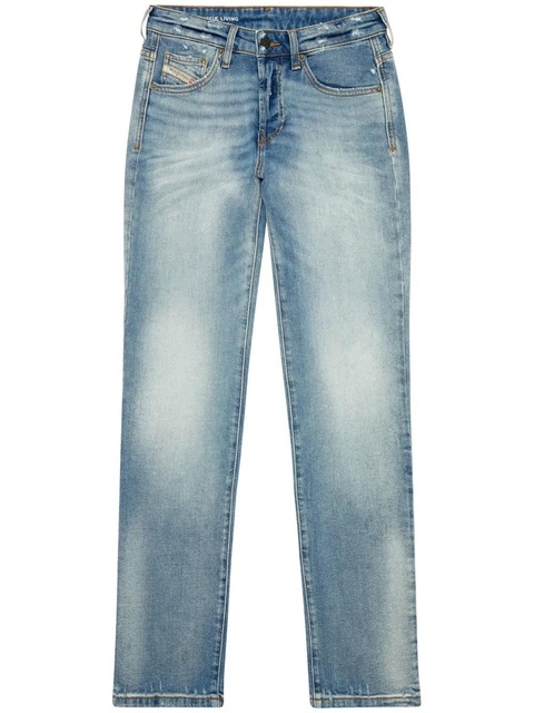 Diesel D-Mine mid-rise straight-leg jeans - Blue - zdjęcie produktu nr 1