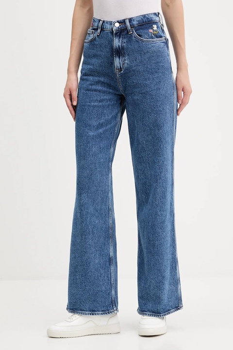 Tommy Jeans jeansy damskie kolor niebieski DW0DW21794 - zdjęcie produktu nr 1