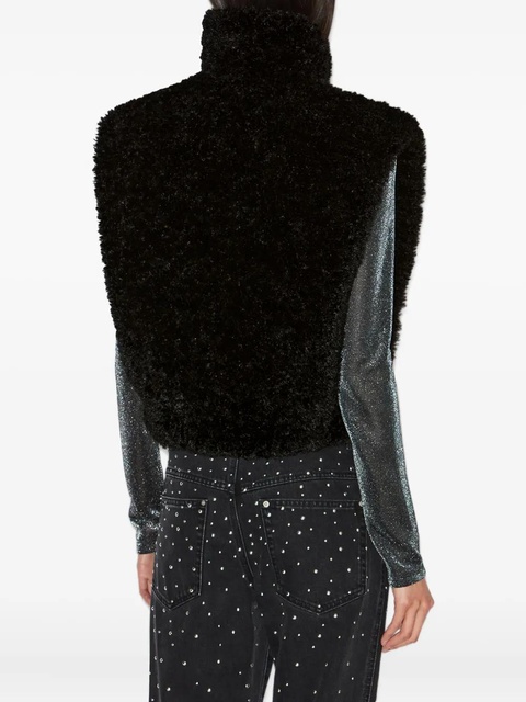 MARANT ÉTOILE Alisa toggle gilet - Black - zdjęcie produktu nr 2