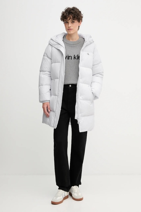 Calvin Klein Jeans kurtka kolor fioletowy LV047D508G - zdjęcie produktu nr 2
