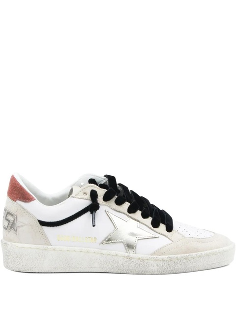 Golden Goose star-detail leather sneakers - White - zdjęcie produktu nr 1
