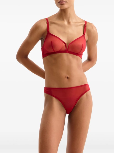 ERES Providence Tonique wireless triangle bra - 01513 RED - zdjęcie produktu nr 1
