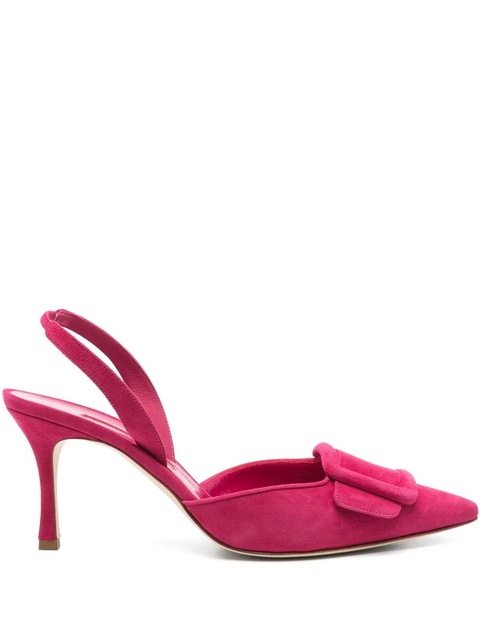Manolo Blahnik 70mm Maysale slingback sandals - Pink - zdjęcie produktu nr 1