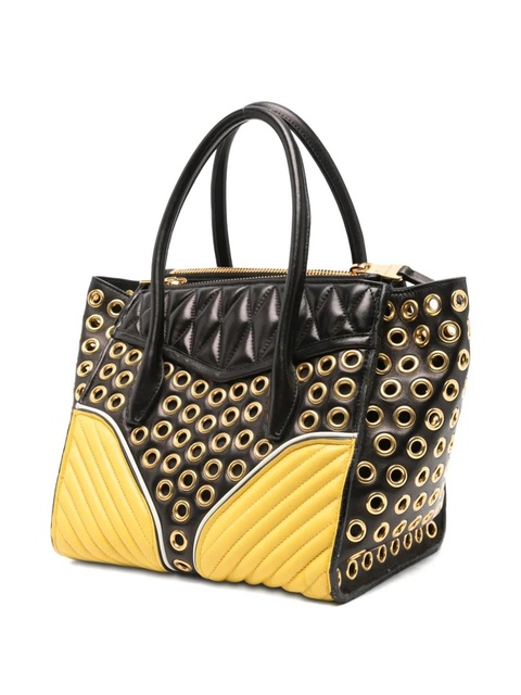 Miu Miu zip-details shoulder bag - Black - zdjęcie produktu nr 2