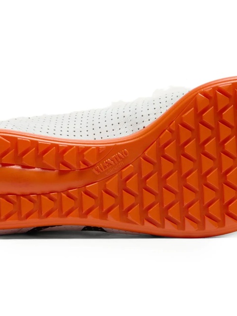 Valentino Garavani Chromathon perforated sneakers - White - zdjęcie produktu nr 2