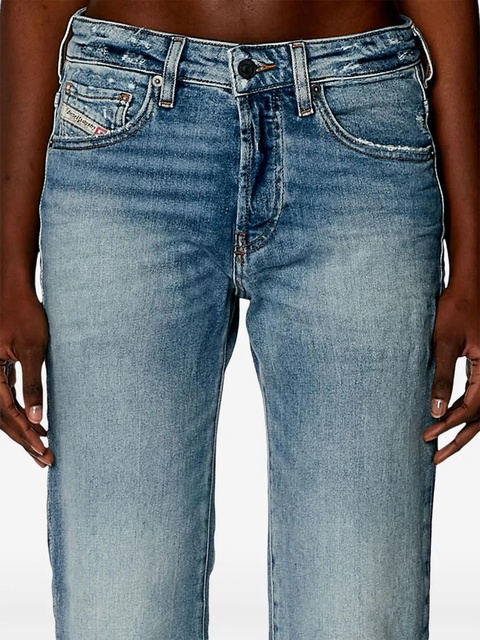 Diesel D-Mine mid-rise straight-leg jeans - Blue - zdjęcie produktu nr 2