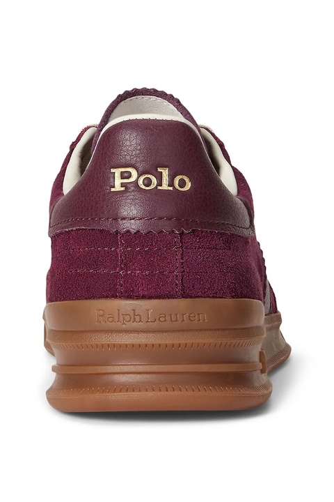 Polo Ralph Lauren sneakersy zamszowe Hrt Aera Pp kolor czerwony 809973707003 - zdjęcie produktu nr 2