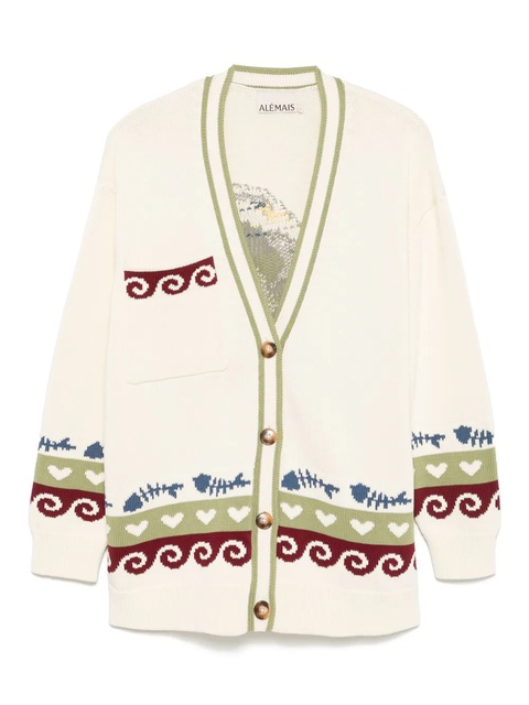 ALEMAIS Bath House cardigan - Neutrals - zdjęcie produktu nr 1