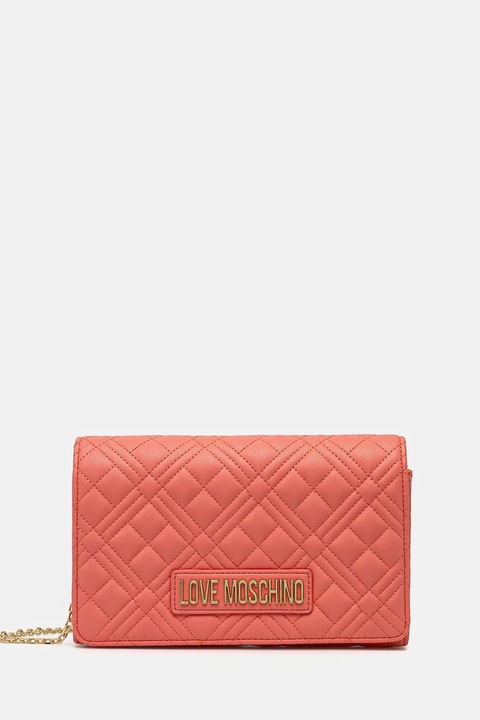 Love Moschino torebka kolor pomarańczowy JC4079PP1 - zdjęcie produktu nr 1