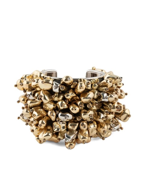 DRIES VAN NOTEN beaded cuff bracelet - Gold - zdjęcie produktu nr 1