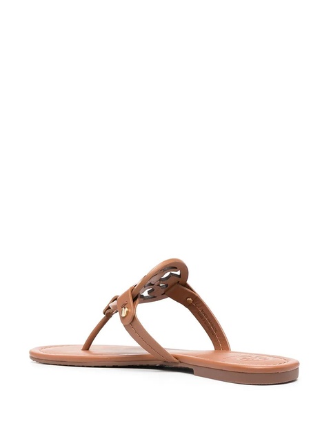 Tory Burch Miller leather sandals - Brown - zdjęcie produktu nr 2