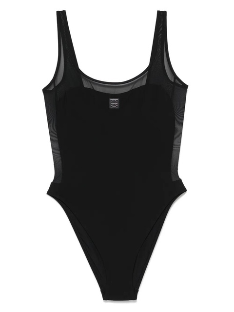 Tory Burch mesh swimsuit - Black - zdjęcie produktu nr 1