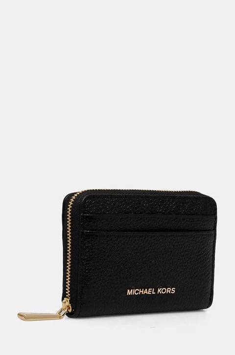 MICHAEL Michael Kors portfel skórzany damski kolor czarny 32T4GJ6Z5L - zdjęcie produktu nr 1