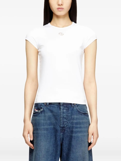 Diesel T-Angie logo-embroidery T-shirt - White - zdjęcie produktu nr 1