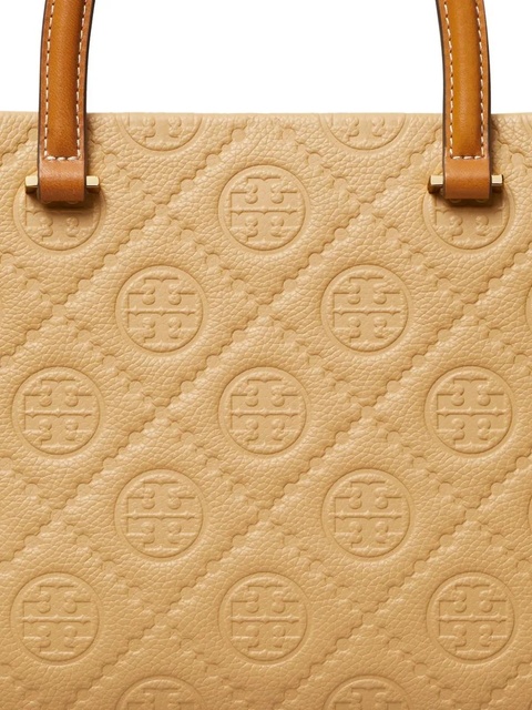 Tory Burch T Monogram tote bag - Brown - zdjęcie produktu nr 2