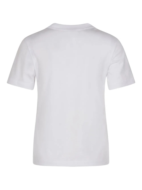 AMI Paris Ami De Coeur cotton T-shirt - White - zdjęcie produktu nr 2
