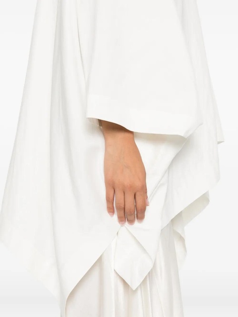 The Row V-neck asymmetric top - Neutrals - zdjęcie produktu nr 2