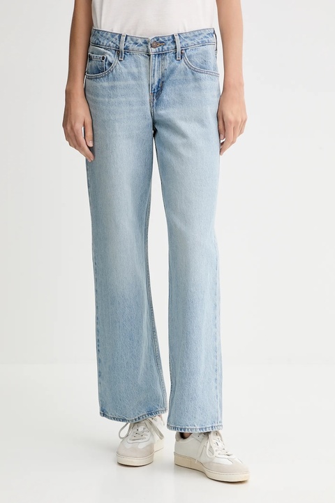 Levi's jeansy LOW LOOSE damskie high waist A5566.0010 - zdjęcie produktu nr 1