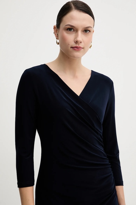 Joseph Ribkoff sukienka kolor granatowy mini dopasowana 233305 - zdjęcie produktu nr 2