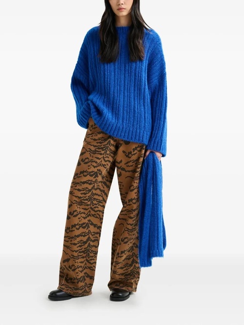 Essentiel Antwerp Imitate ribbed-knit sweater - Blue - zdjęcie produktu nr 2