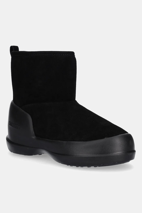 Moon Boot śniegowce zamszowe MB MEZZALUNA MID BOOT kolor czarny 80D2500060 N001 - zdjęcie produktu nr 1