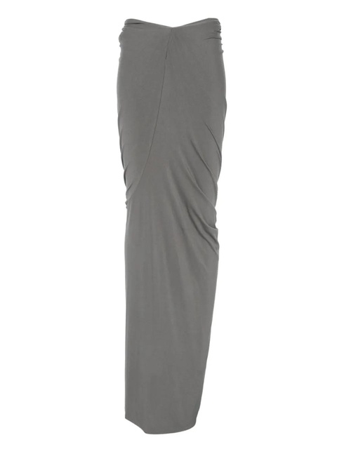 ENTIRE STUDIOS Lumière knotted maxi skirt - Grey - zdjęcie produktu nr 1