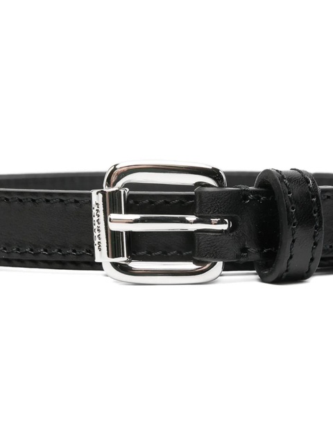 ISABEL MARANT Chelsea buckled leather belt - Black - zdjęcie produktu nr 2
