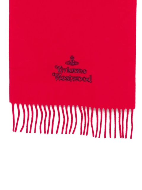 Vivienne Westwood logo-embroidered scarf - zdjęcie produktu nr 1