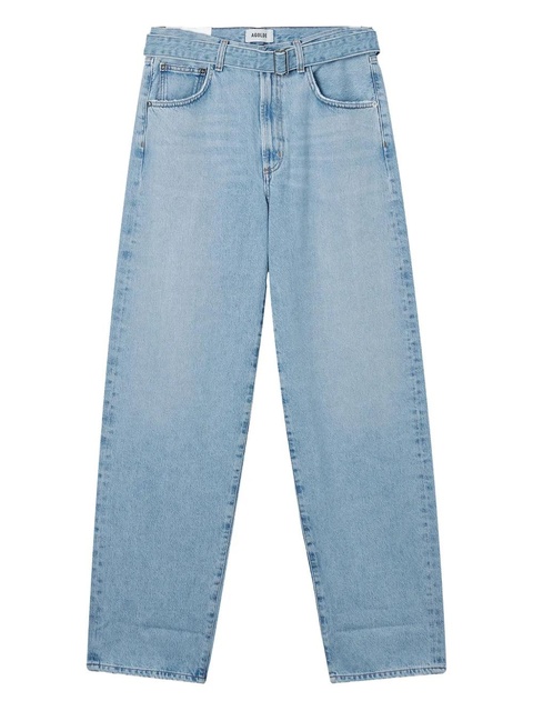 AGOLDE belted cuffed jeans - Blue - zdjęcie produktu nr 1
