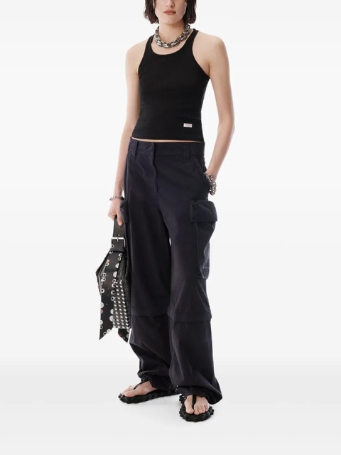 Alexander Wang detachable-panel cargo trousers - Black - zdjęcie produktu nr 2